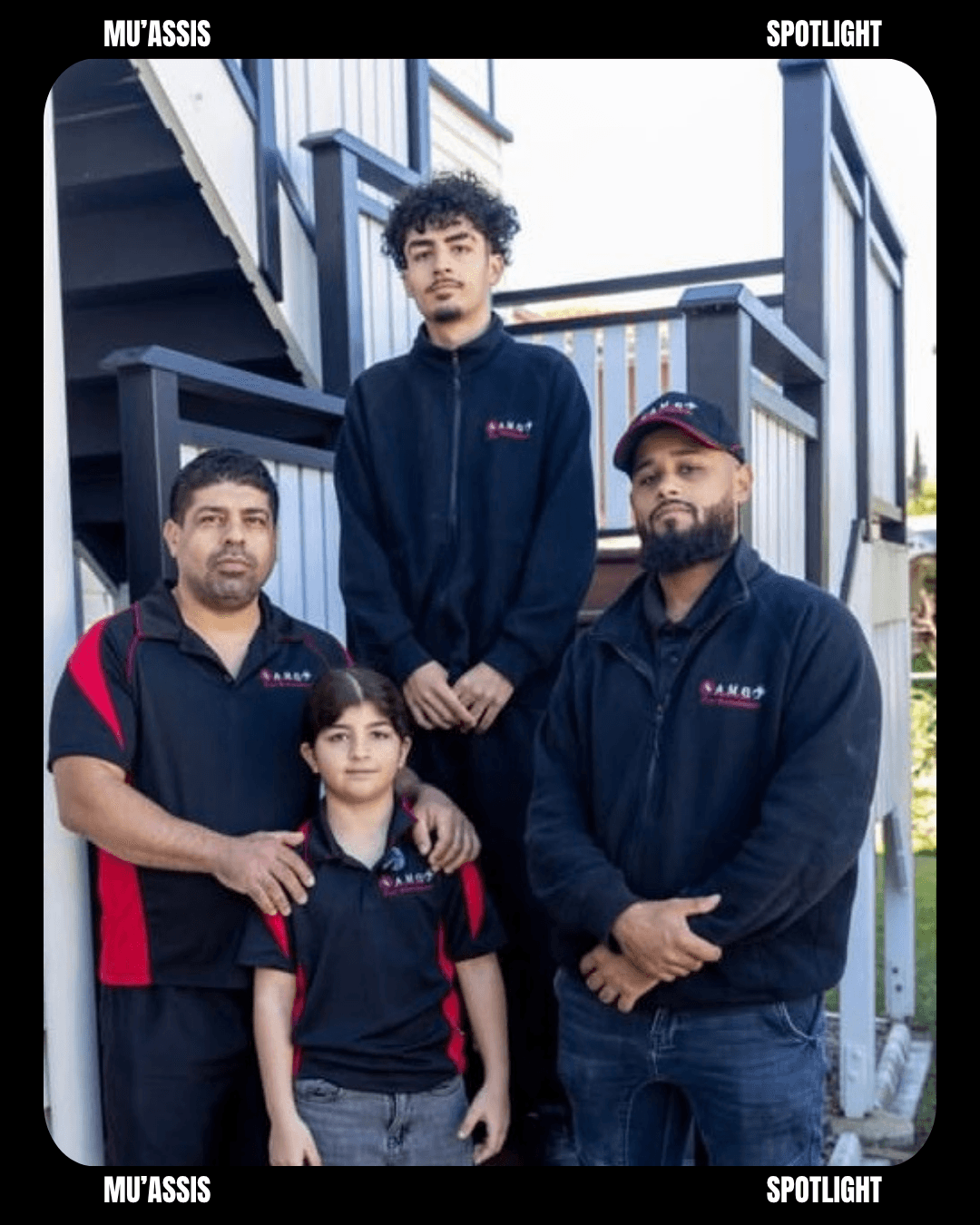 Br. Ali mentoring at an event