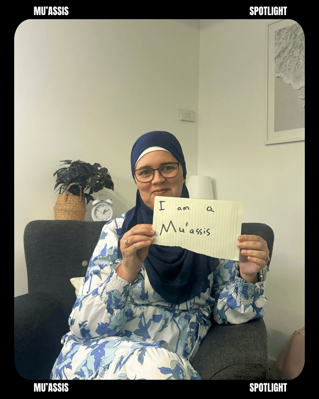 Sr. Nadima Peer in her counselling space